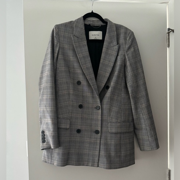 Babaton Samuel Check Blazer - Picture 2 of 9